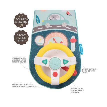 Taf Toys - Koala automašīnas stūres rotaļlieta 2xAA