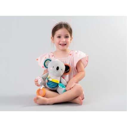 Taf Toys - Plīša rotaļlieta ar zobu rinķi 25 cm, koala