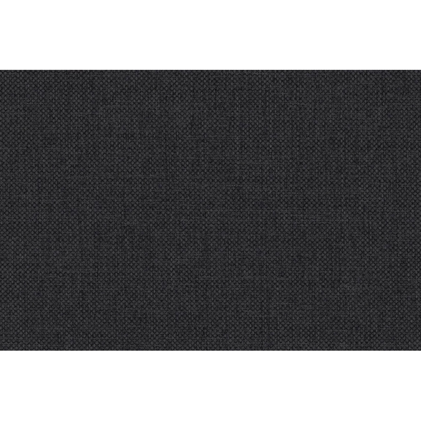 Tapisēta dienasgulta ar universālu kreisās/labās puses gultas galvgali ARLY 110x200 cm antracīta/balta