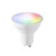 TechToy - LED RGB Viedā aptumšojamā spuldze GU10/4,5W/230V 2700-6500K Wi-Fi