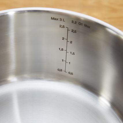 Tefal - 10 daļu DAILY COOK nerūsējošā tērauda trauku komplekts