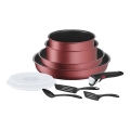 Tefal - 10 daļu trauku komplekts INGENIO DAILY CHEF vara krāsā