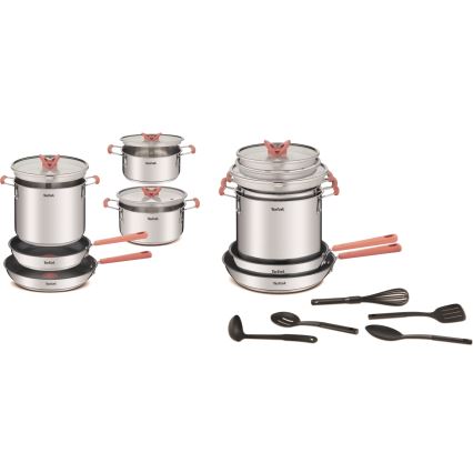 Tefal - 13 daļu virtuves trauku komplekts OPTI'SPACE