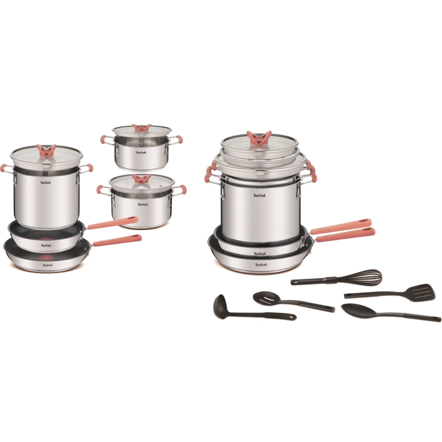 Tefal - 13 daļu virtuves trauku komplekts OPTI'SPACE