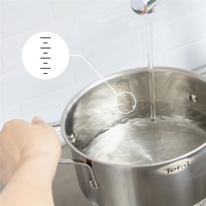 Tefal - 3 daļu nerūsējošā tērauda katlu komplekts DELICIOUS