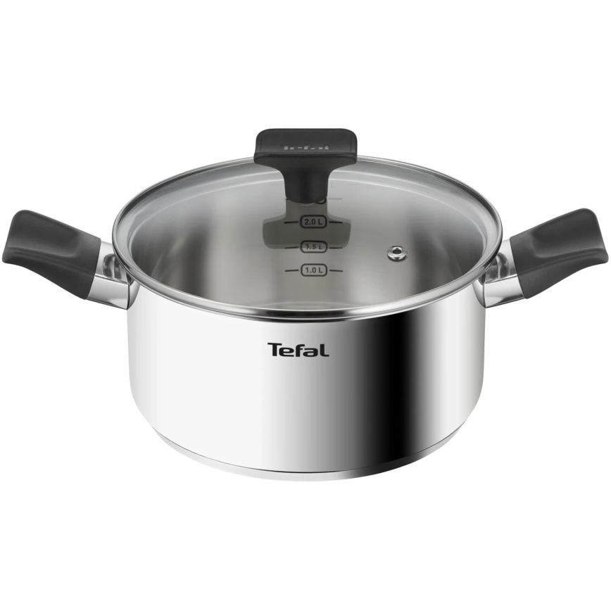 Tefal - 3 daļu nerūsējošā tērauda katlu komplekts DELICIOUS