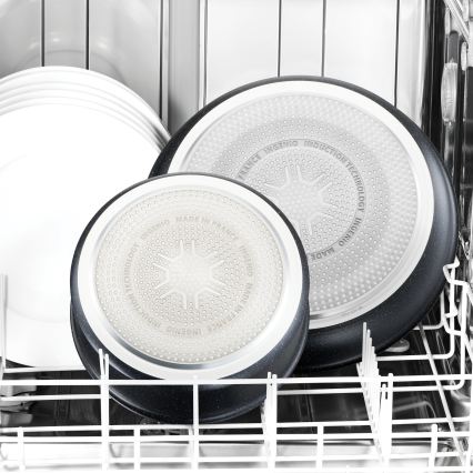 Tefal - 3 pannu komplekts INGENIO BLACK STONE