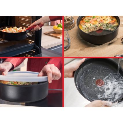 Tefal - 3 pannu komplekts INGENIO SO'LIGHT