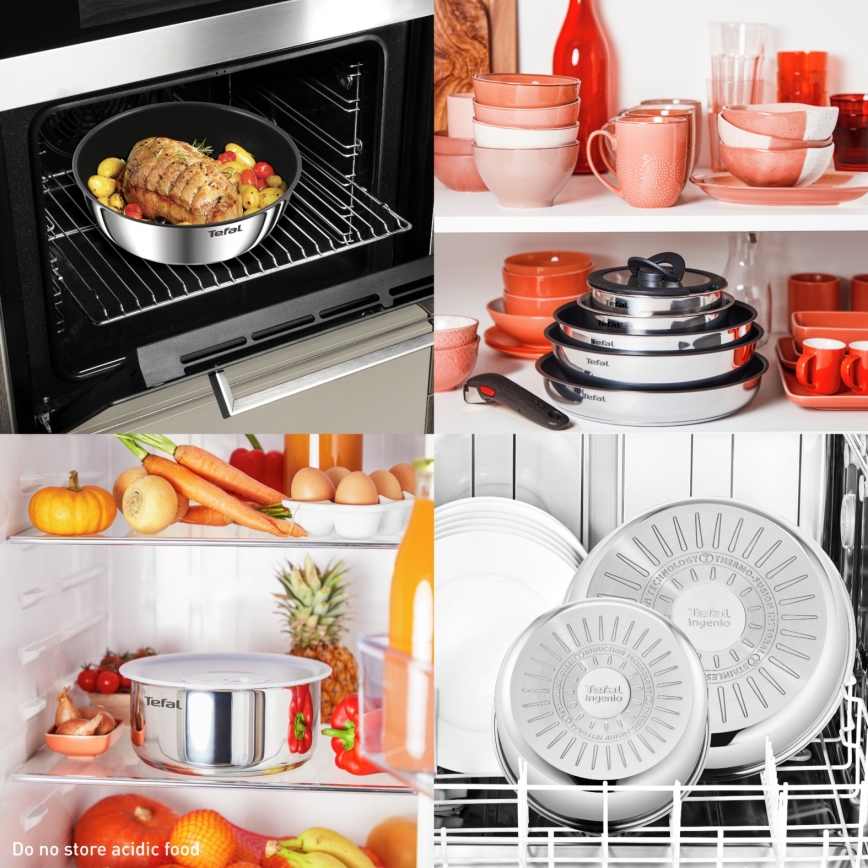 Tefal - 4 daļu trauku komplekts EMOTION MAX