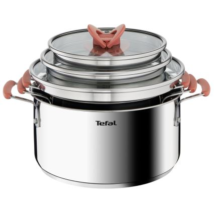 Tefal - 6 daļu katlu komplekts OPTI'SPACE