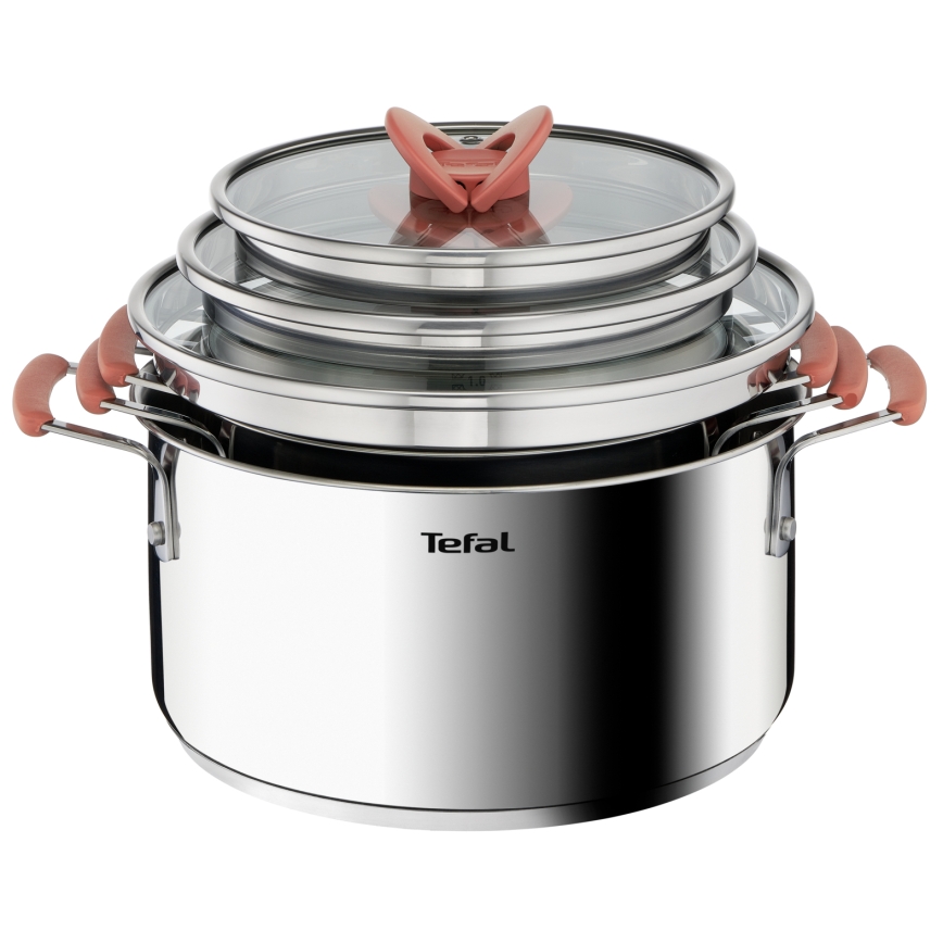Tefal - 6 daļu katlu komplekts OPTI'SPACE