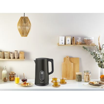 Tefal - Ātrā elektriskā tējkanna DIGITAL 1,7 l 1800W/230V