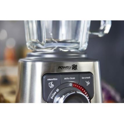 Tefal - Blenderis 2 l PERFECTMIX+ 1200W/230V matēts hroms/melna