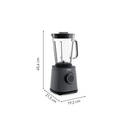 Tefal - Blenderis 2 l PERFECTMIX+ 1200W/230V melna