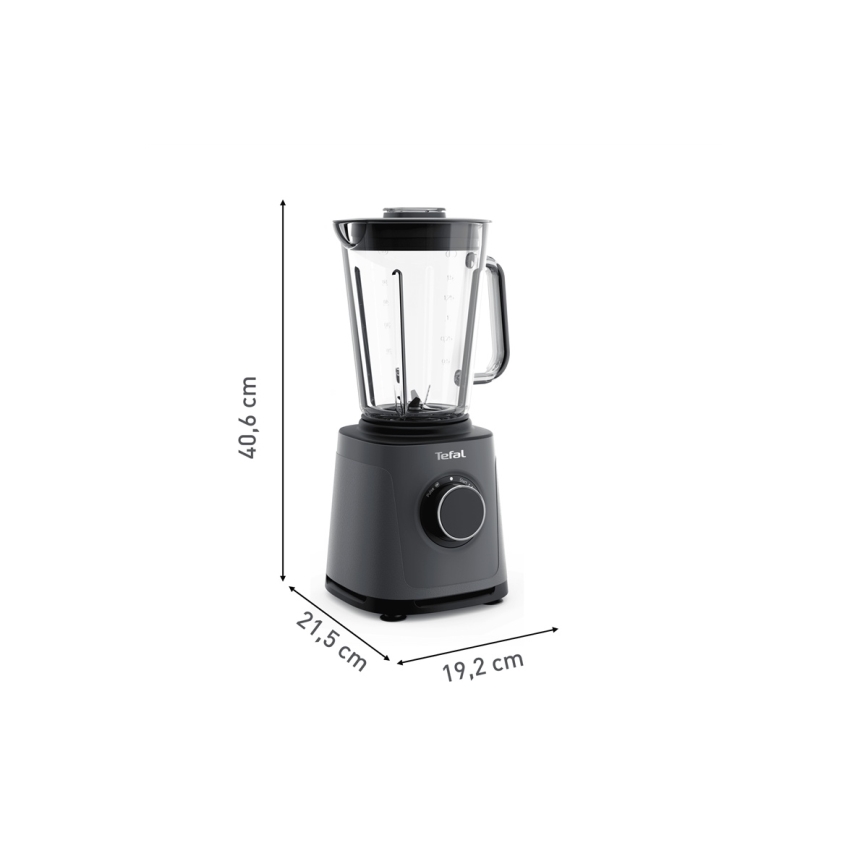 Tefal - Blenderis 2 l PERFECTMIX+ 1200W/230V melna