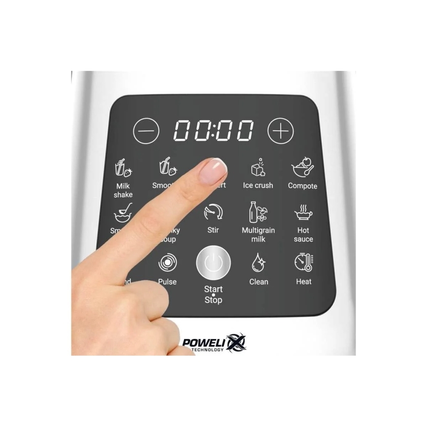 Tefal - Blenderis 2 l PERFECTMIX+ 1400W/230V matēts hroms