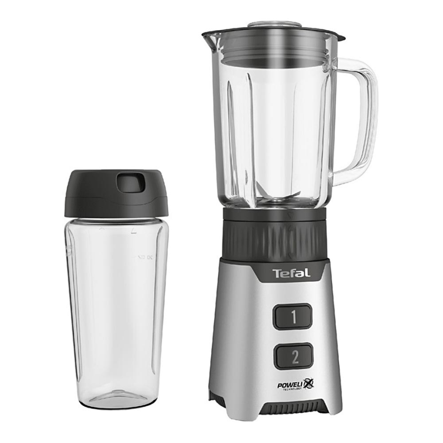 Tefal - Blenderis BLENDFORCE 400W/230V nerūsējošs tērauds/melna