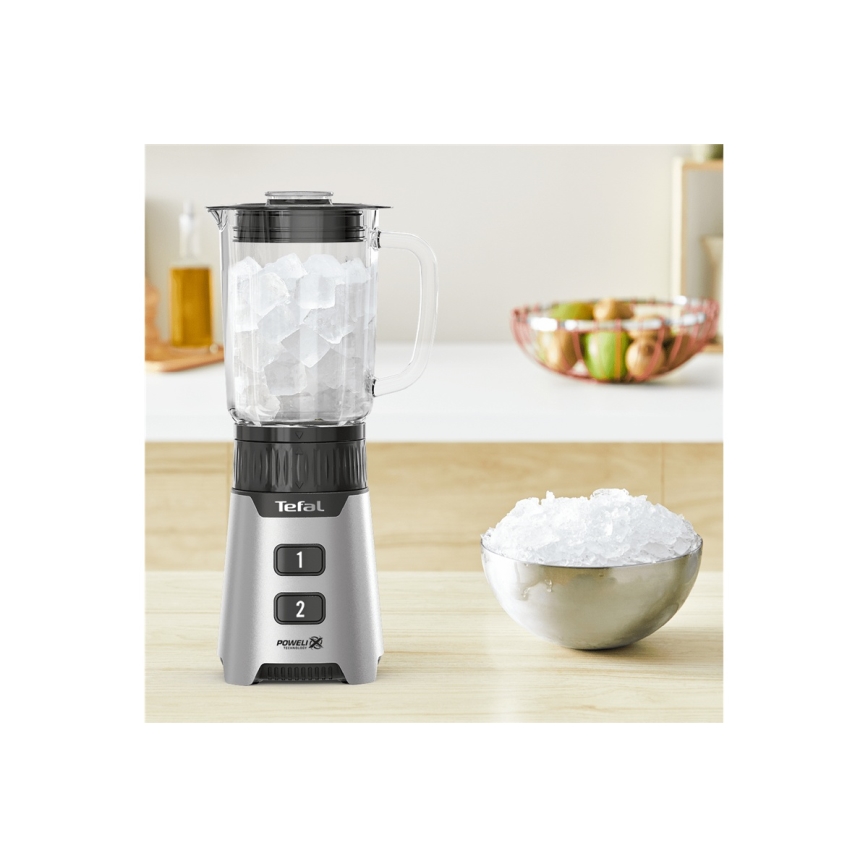 Tefal - Blenderis BLENDFORCE 400W/230V nerūsējošs tērauds/melna