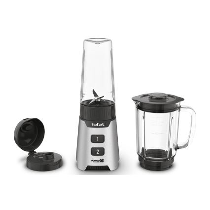 Tefal - Blenderis BLENDFORCE 400W/230V nerūsējošs tērauds/melna