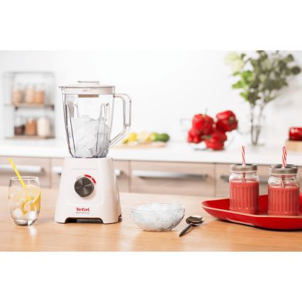 Tefal - Blenderis BLENDFORCE 600W/230V balta