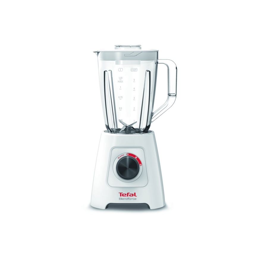 Tefal - Blenderis BLENDFORCE 600W/230V balta