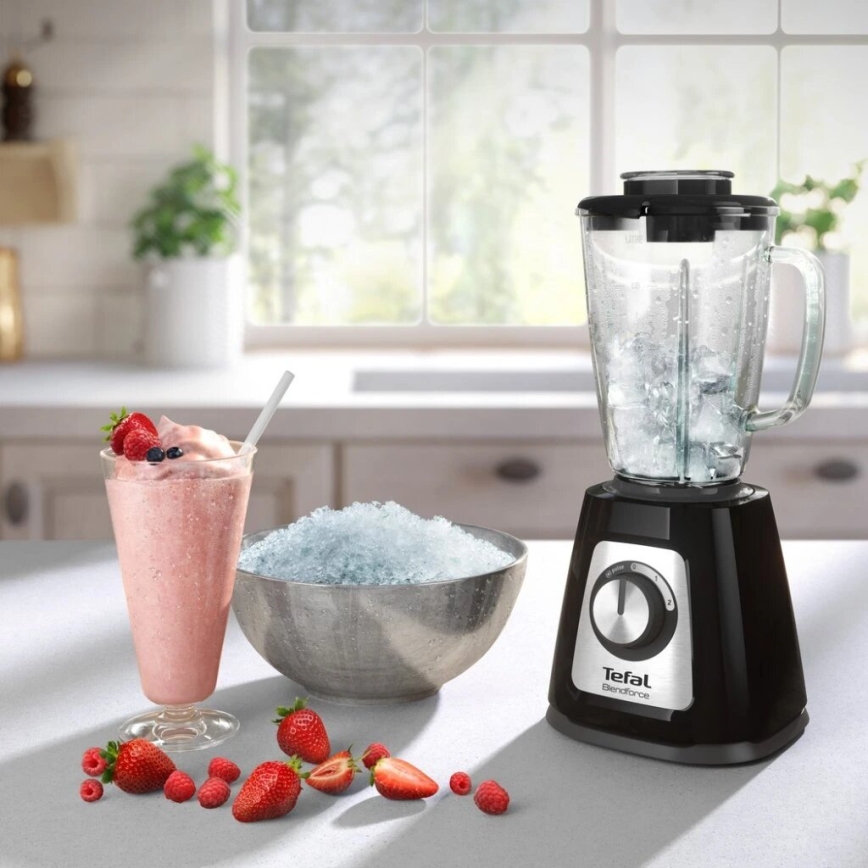 Tefal - Blenderis BLENDFORCE 800W/230V melna/nerūsējošs tērauds