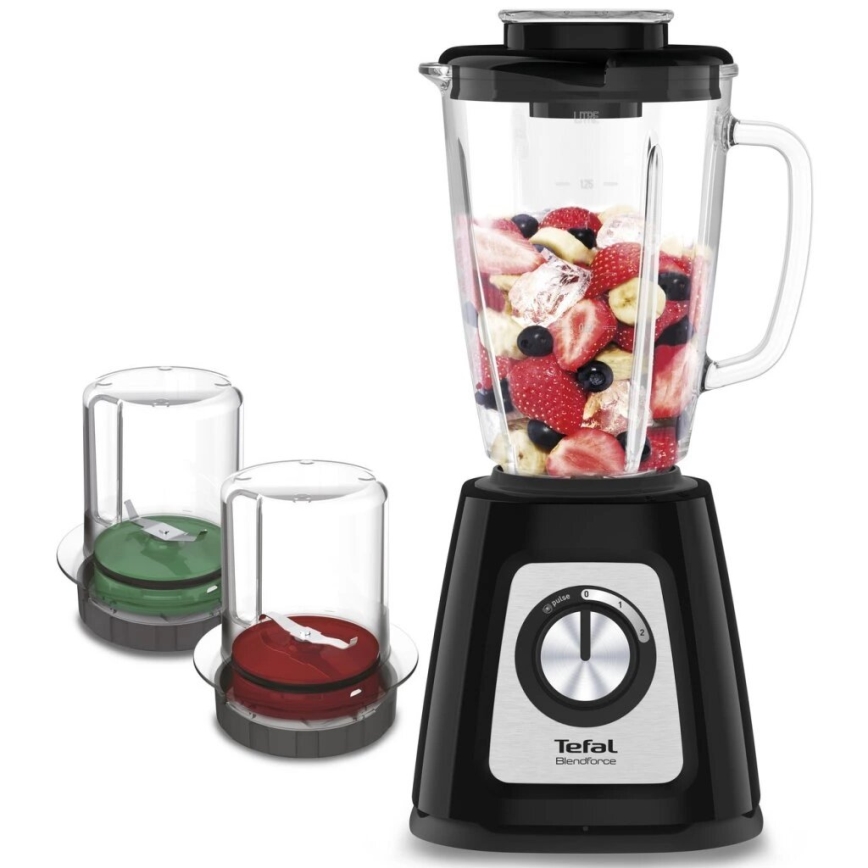 Tefal - Blenderis BLENDFORCE 800W/230V melna/nerūsējošs tērauds