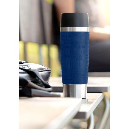 Tefal - Ceļojumu krūze 360 ml TRAVEL MUG nerūsējošs tērauds/tumši zila