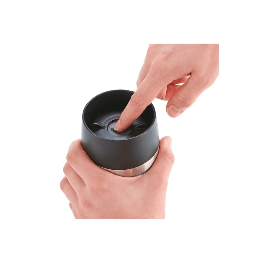 Tefal - Ceļojumu krūze 360 ml TRAVEL MUG nerūsējošs tērauds/tumši zila
