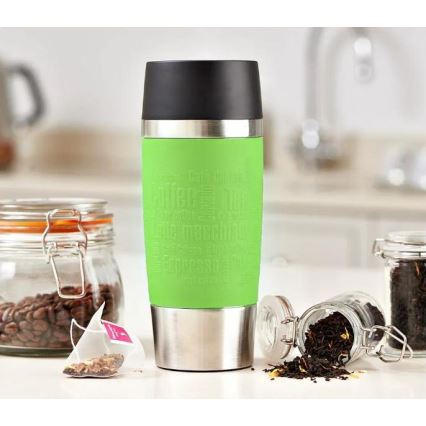 Tefal - Ceļojumu krūze 360 ml TRAVEL MUG nerūsējošs tērauds/zaļa