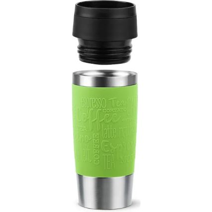 Tefal - Ceļojumu krūze 360 ml TRAVEL MUG nerūsējošs tērauds/zaļa