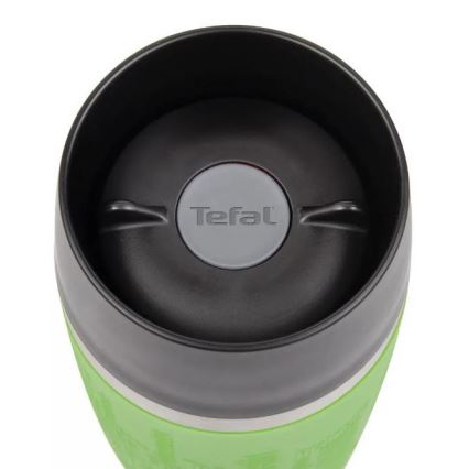 Tefal - Ceļojumu krūze 360 ml TRAVEL MUG nerūsējošs tērauds/zaļa