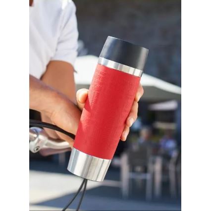 Tefal - Ceļojumu krūze 500 ml TRAVEL MUG nerūsējošs tērauds/sarkana