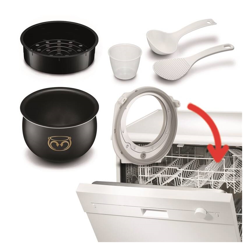 Tefal - Daudzfunkcionāls elektriskais katls FUZZY 750W/230V
