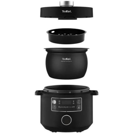 Tefal - Daudzfunkcionāls elektriskais katls TURBO CUISINE 4,8 l 1090W/230V melna