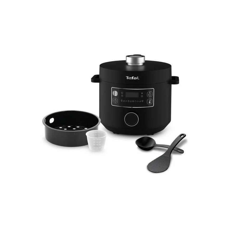 Tefal - Daudzfunkcionāls elektriskais katls TURBO CUISINE 4,8 l 1090W/230V melna
