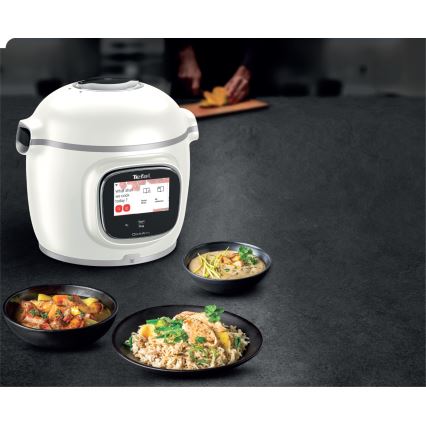 Tefal - Daudzfunkcionāls elektriskais spiediena katls 6 l COOK4ME TOUCH PRO 1600W/230V