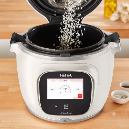 Tefal - Daudzfunkcionāls elektriskais spiediena katls 6 l COOK4ME TOUCH PRO 1600W/230V