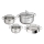 Tefal - DUETTO+ 8 daļu trauku komplekts