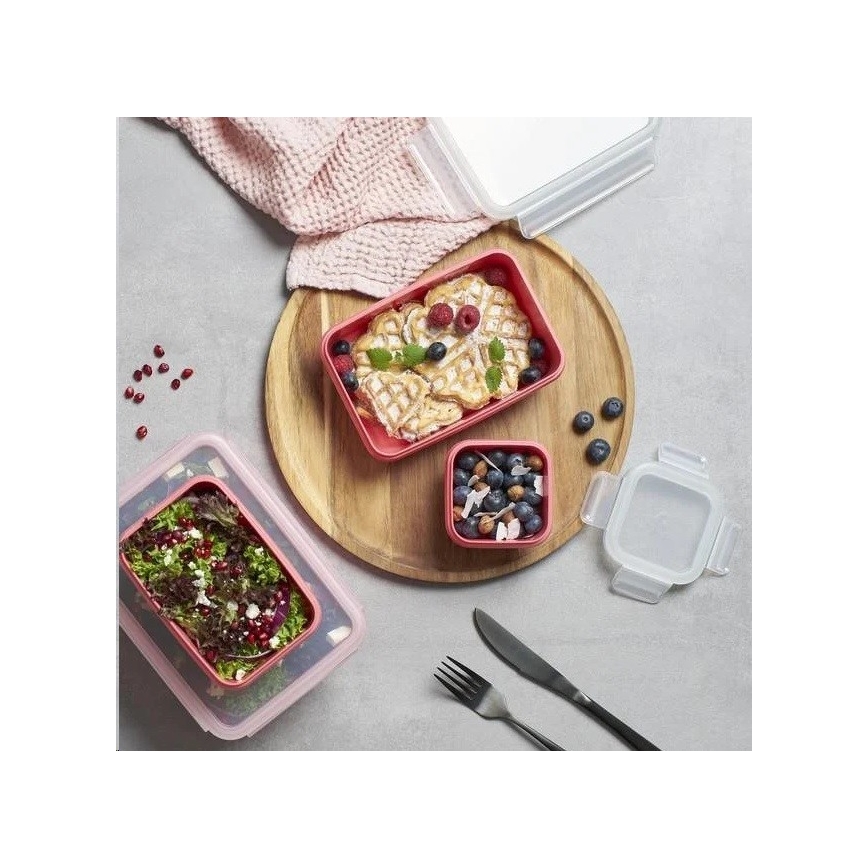 Tefal - Ēdiena trauks 0,55 l MSEAL COLOR rozā