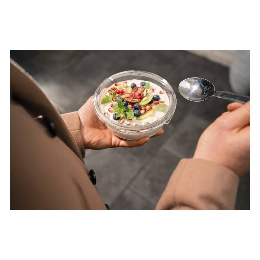 Tefal - Ēdiena trauks 0,6 l MSEAL GLASS sarkana/stikls