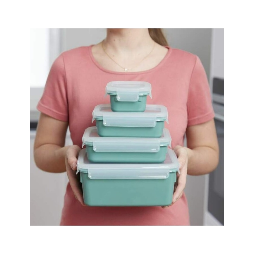 Tefal - Ēdiena trauks 0,8 l MSEAL COLOR zaļa