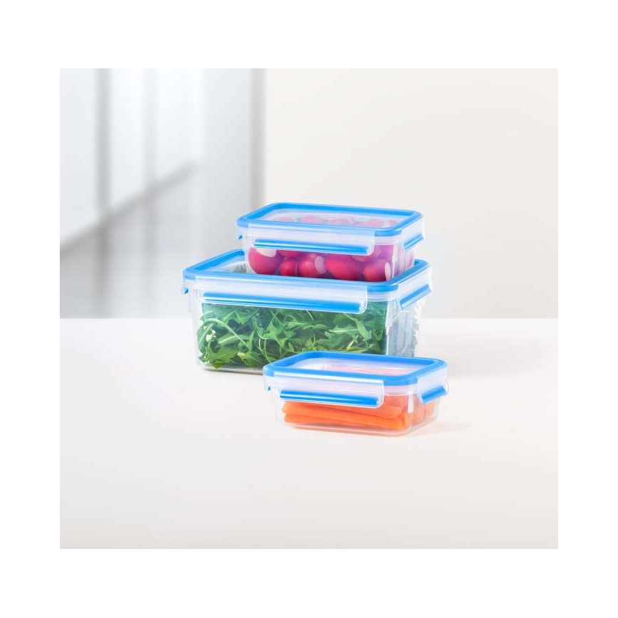 Tefal - Ēdiena trauks 3,7 l MASTER SEAL FRESH zila