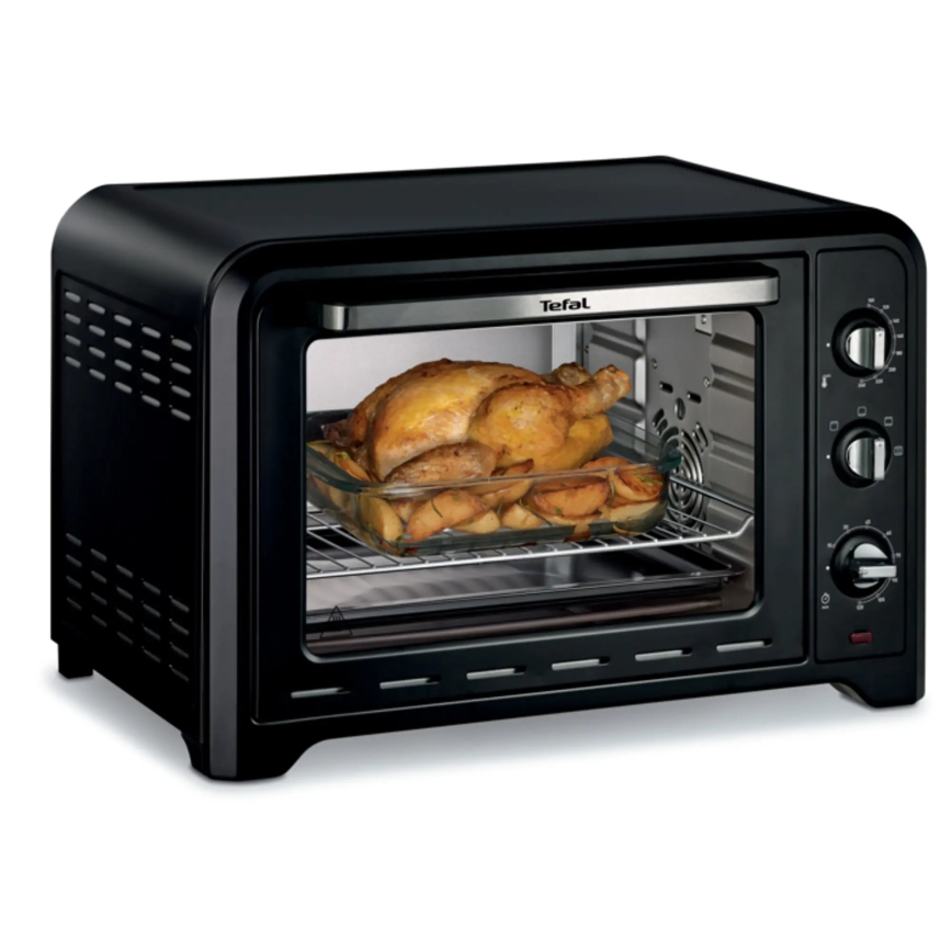 Tefal - Elektriskā cepeškrāsns 39 l OPTIMO 2000W melna