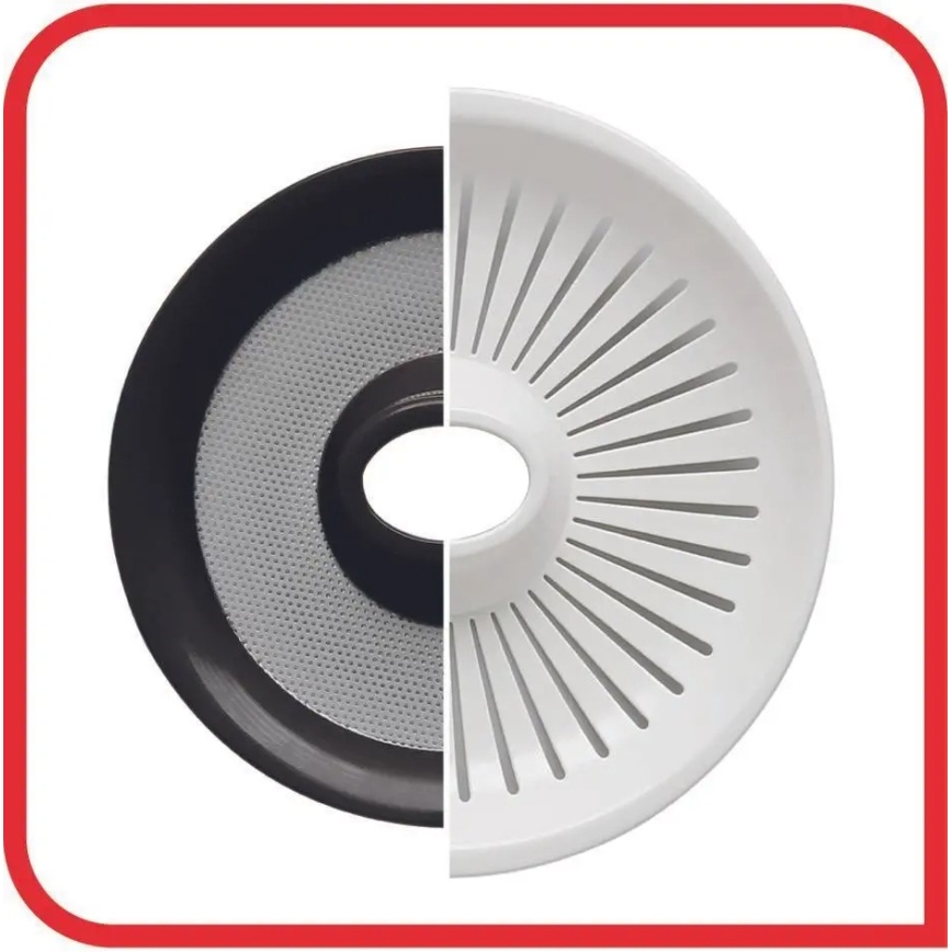Tefal - Elektriskā citrusaugļu spiede VITAPRESS 0,6 l 25W/230V balta/melna
