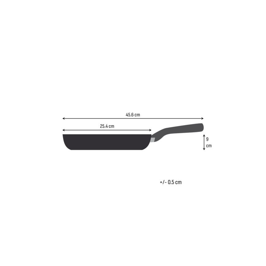 Tefal - EXTREME panna 24 cm, no nerūsējošā tērauda