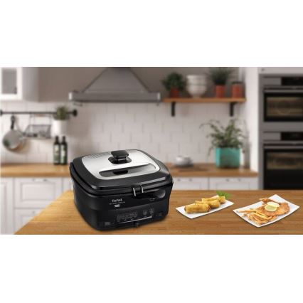 Tefal - Fritēšanas ierīce 2 l VERSALION DE LUXE 7in1 1600W/230V melna