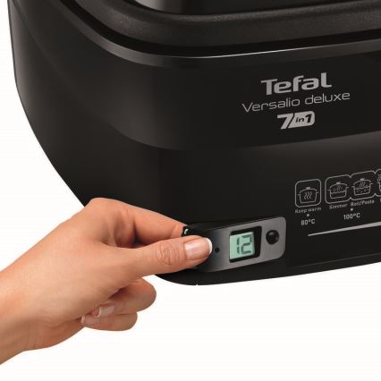 Tefal - Fritēšanas ierīce 2 l VERSALION DE LUXE 7in1 1600W/230V melna