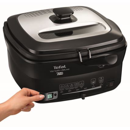 Tefal - Fritēšanas ierīce 2 l VERSALION DE LUXE 7in1 1600W/230V melna