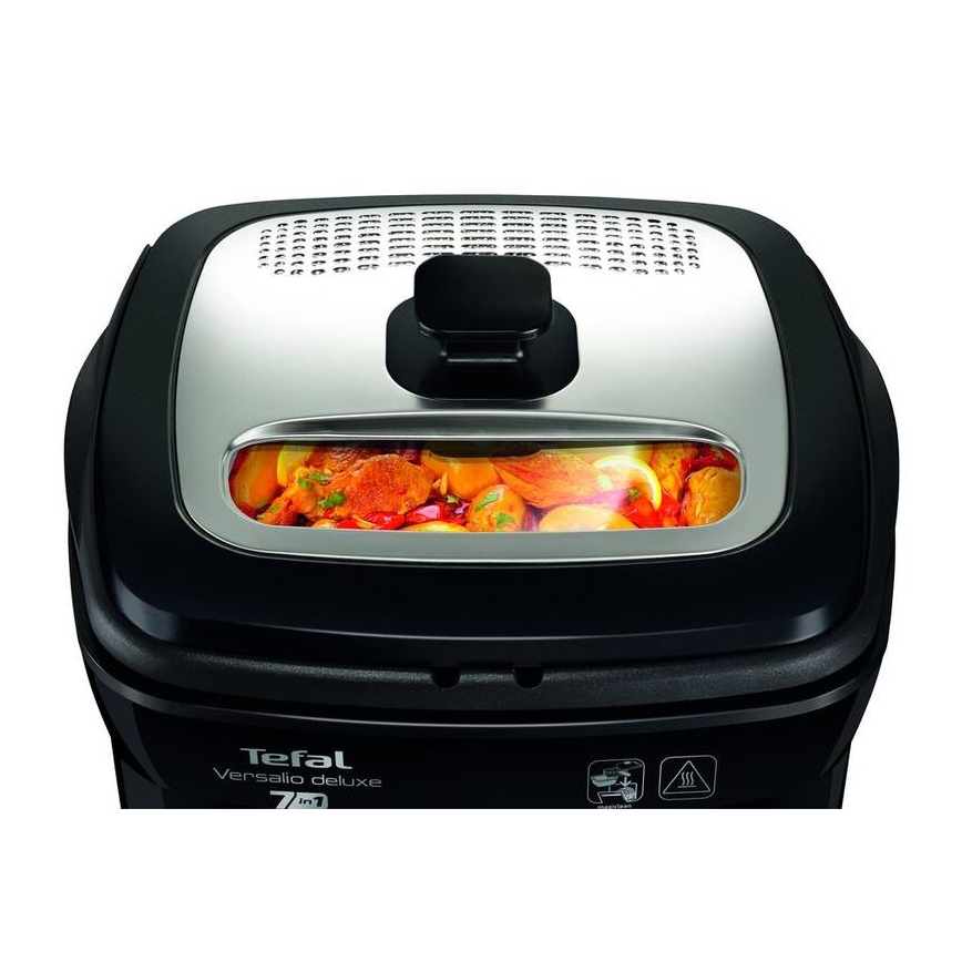 Tefal - Fritēšanas ierīce 2 l VERSALION DE LUXE 7in1 1600W/230V melna